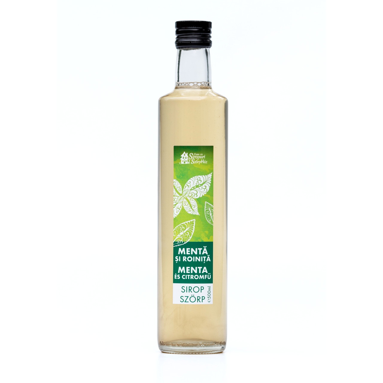 Menta és citromfű szörp, 500 ml